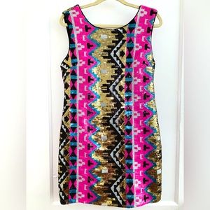 NWT GB Sequin Mini Cocktail Dress